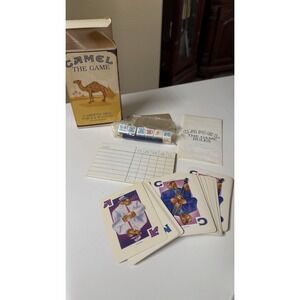 Vintage Camel The Game Card Dice Game Complete‎ w/ Box Rules 1992 Adult Party